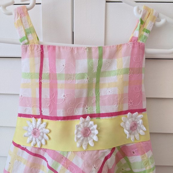 Marc & Maddie Plaid Summer Dress - Picture 3 of 5